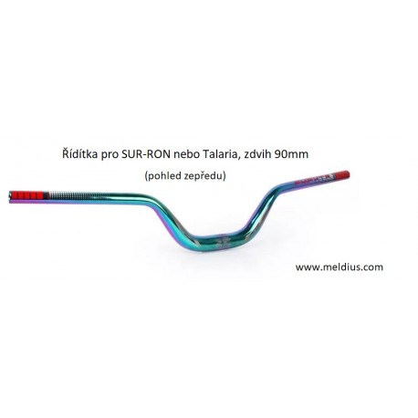 Řídítka duhová s větším zdvihem 90mm SUR-RON a Talaria