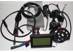 LCD Sada elekrické výbavy 250-1000W 36/48V přední pro elektrokola