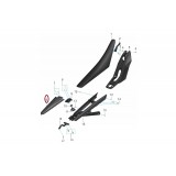 Talaria zadní blatník černý Komodo