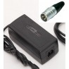 Nabíječka 36V 2A, LiFePO4, XLR