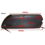 Li-ion Shark L 36V/14,5Ah akumulátor do elektrokola, USB